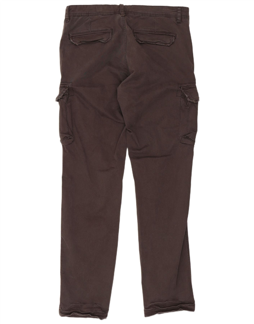 OVS Pantalón cargo recto IT 50 Large W34 L33 Gris Algodón