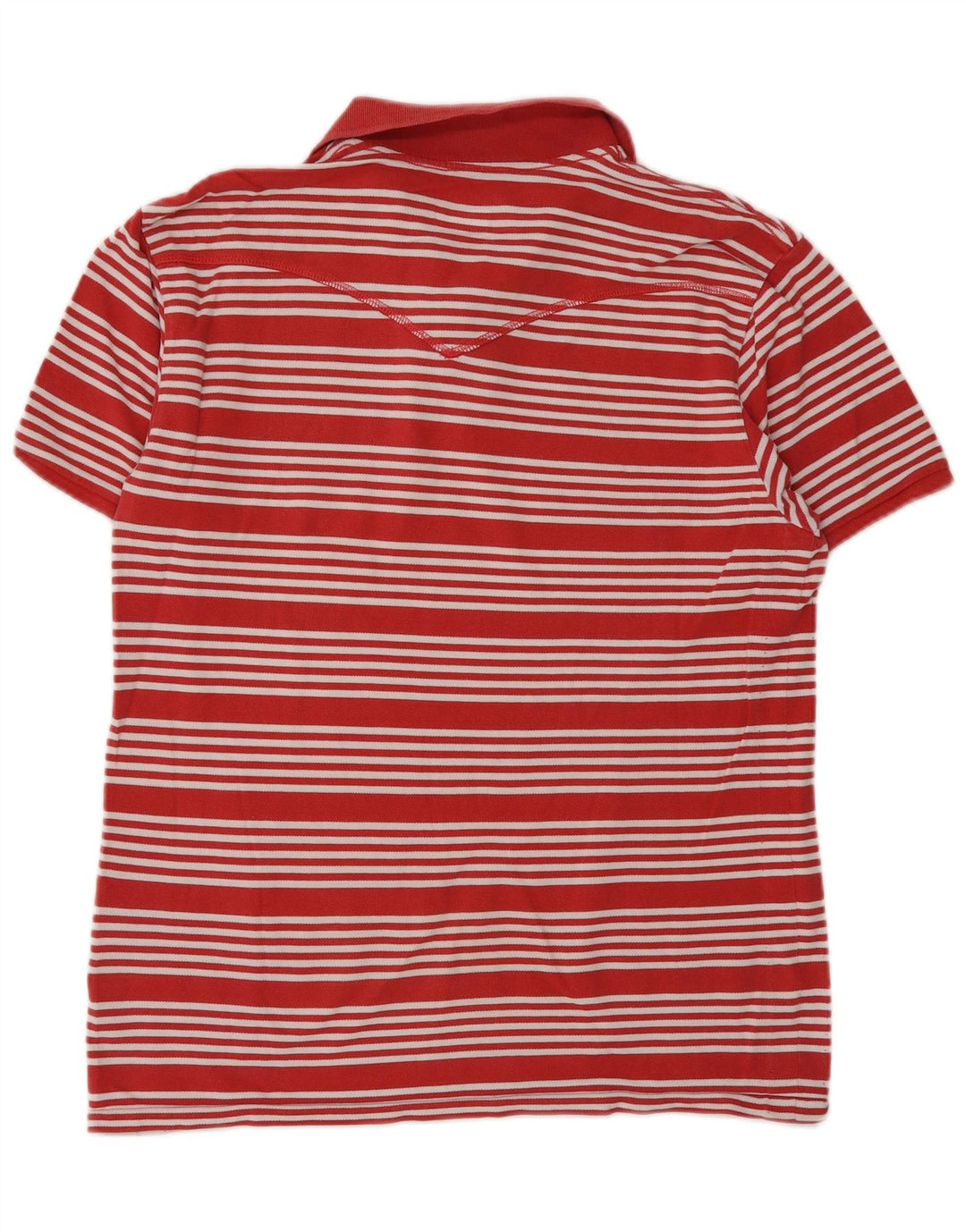 Polo Levi's Hombre De Algodón A Rayas Rojo Medio