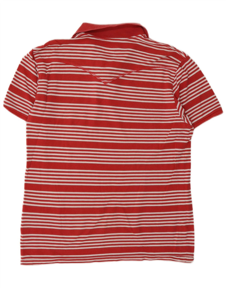Polo Levi's Hombre De Algodón A Rayas Rojo Medio