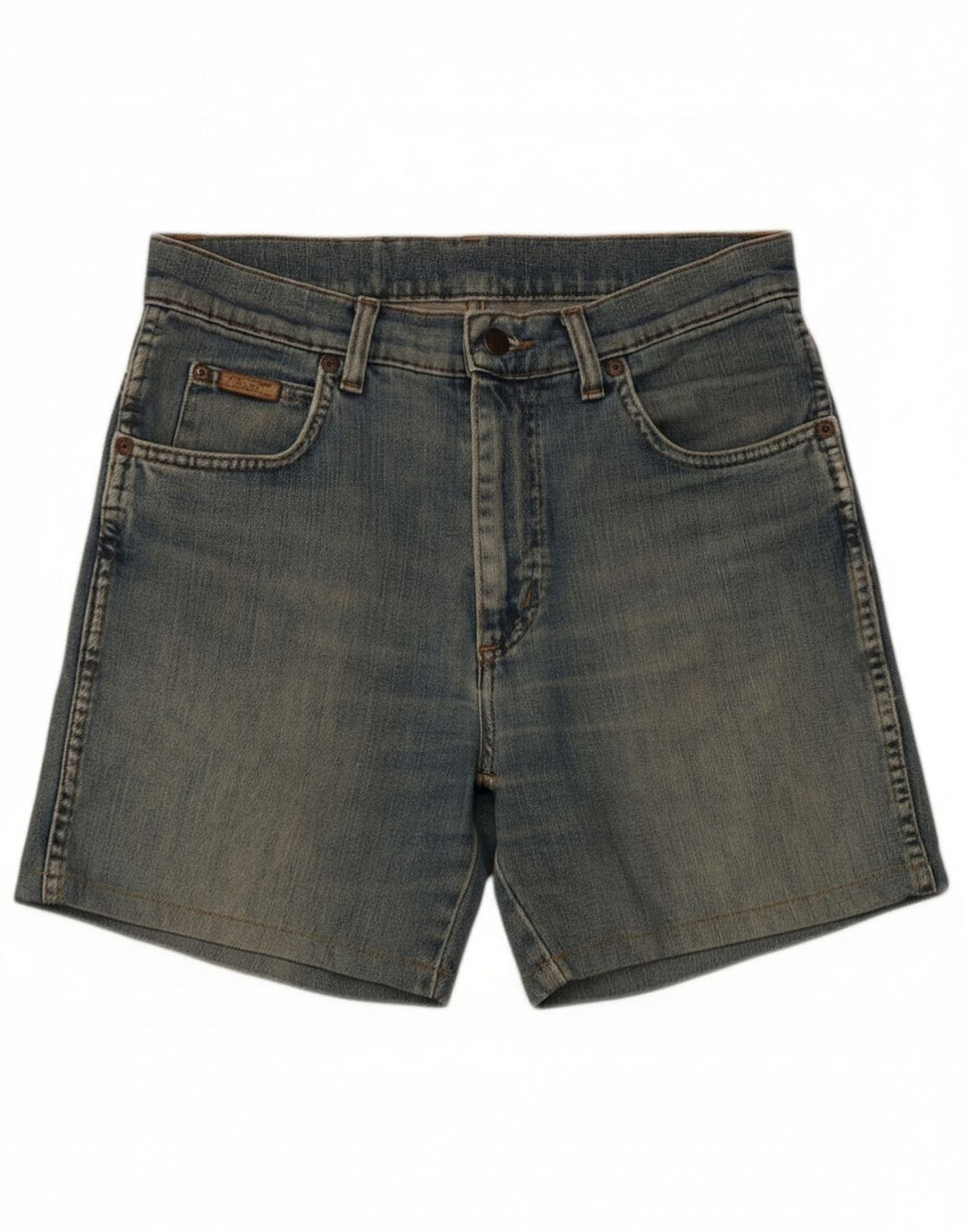 Shorts Vaqueros Mujer Wrangler W31 Algodón Azul Medio