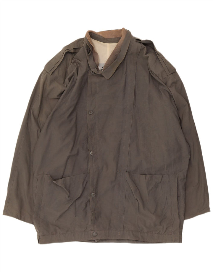 Compagnia Chaqueta militar para hombre IT 50 Large Gris Algodón