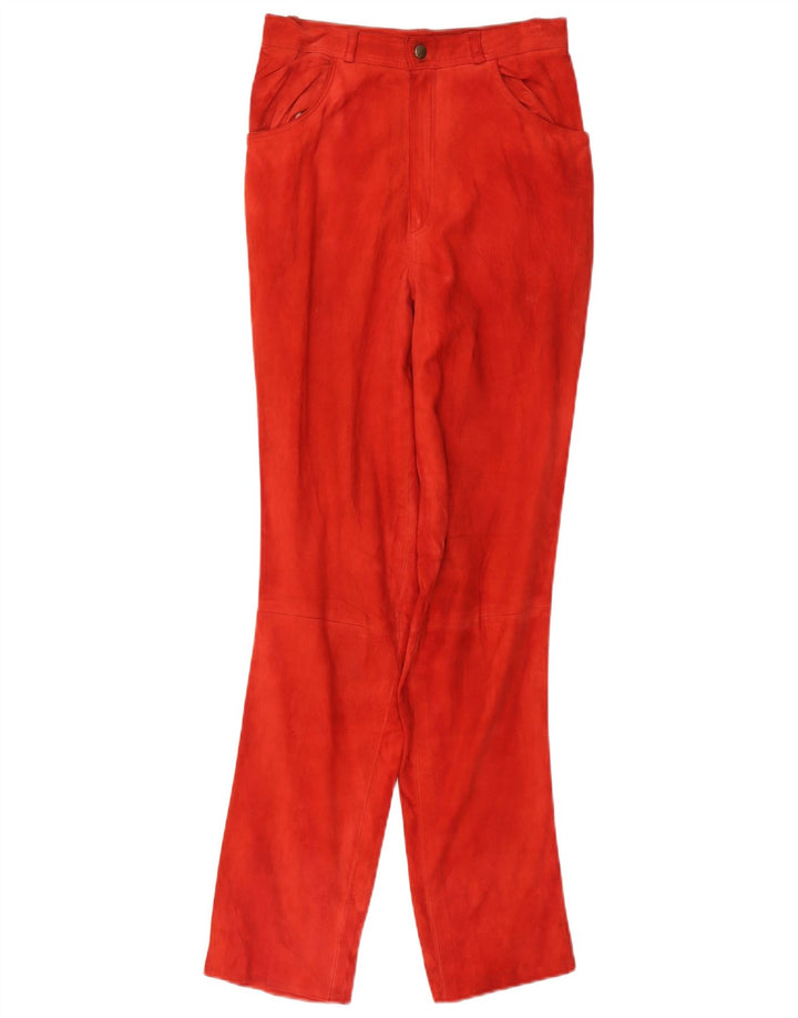 Yoko Pantalones informales ajustados para mujer IT 42 Medium W28 L31 Rojo
