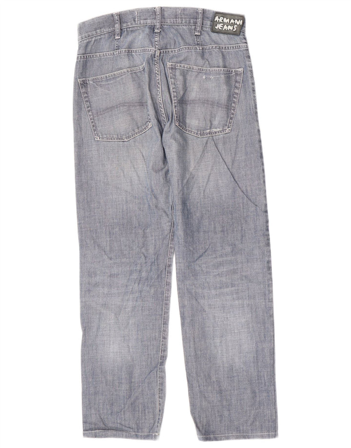 Vaqueros Armani Hombre Rectos W31 L28 Azul