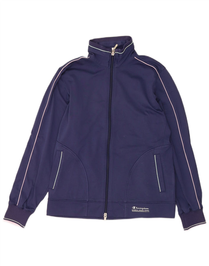 Champion Chándal completo de corte holgado para mujer UK 10 Small Poliéster azul marino
