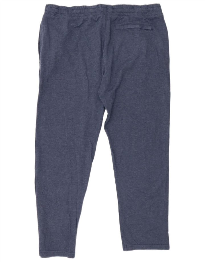 MARKS & SPENCER Pantalones de chándal para hombre 2XL Azul marino Algodón