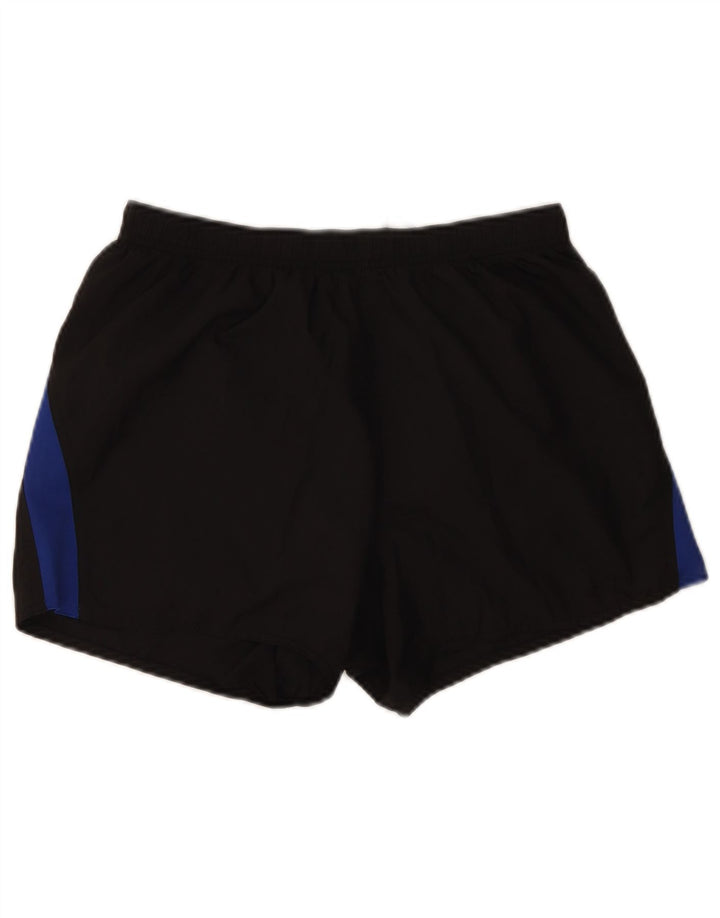 Pantalones cortos deportivos Asics para hombre poliéster color block mediano negro