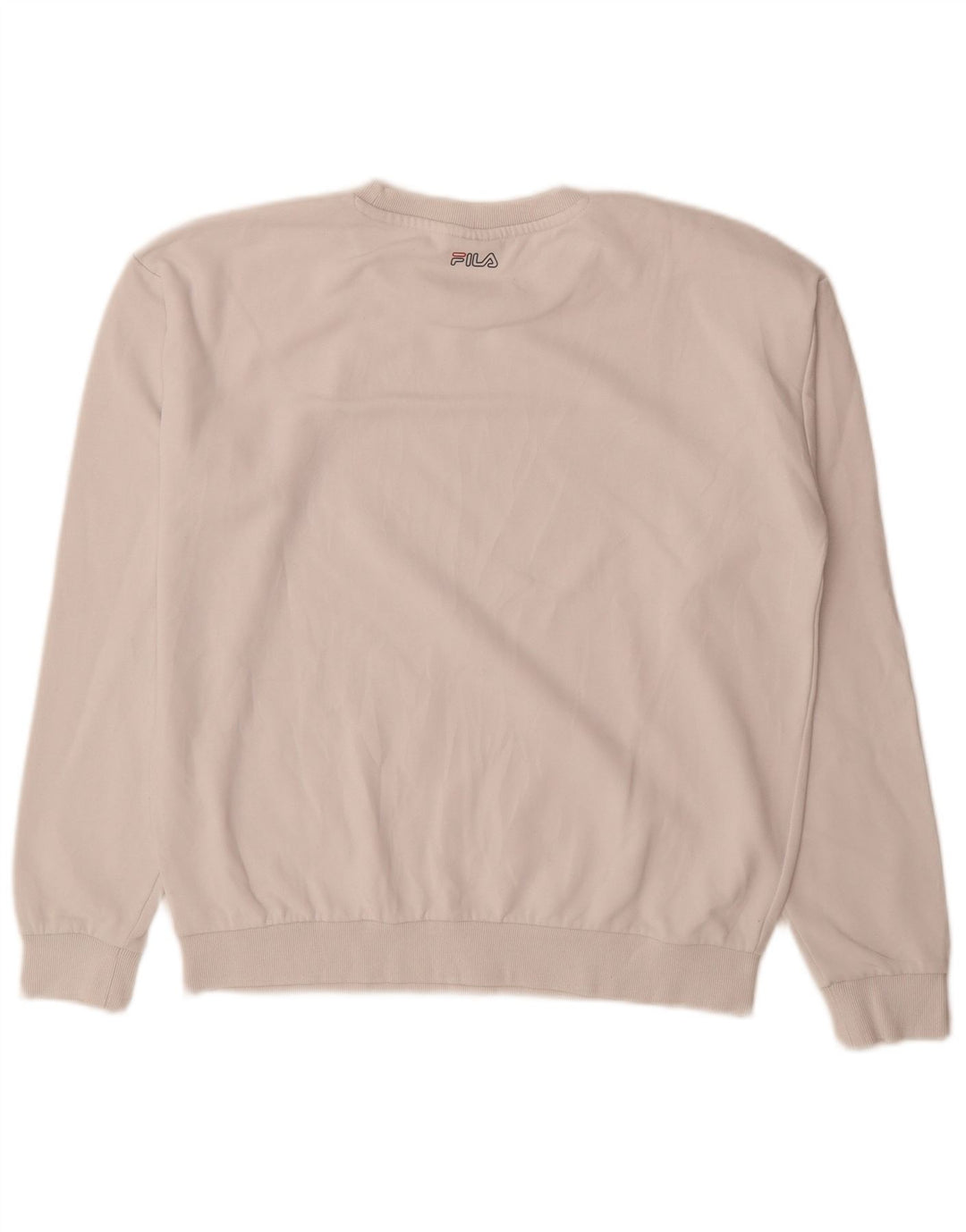 Fila - Sudadera gráfica para mujer, talla 40, talla mediana, color blanco