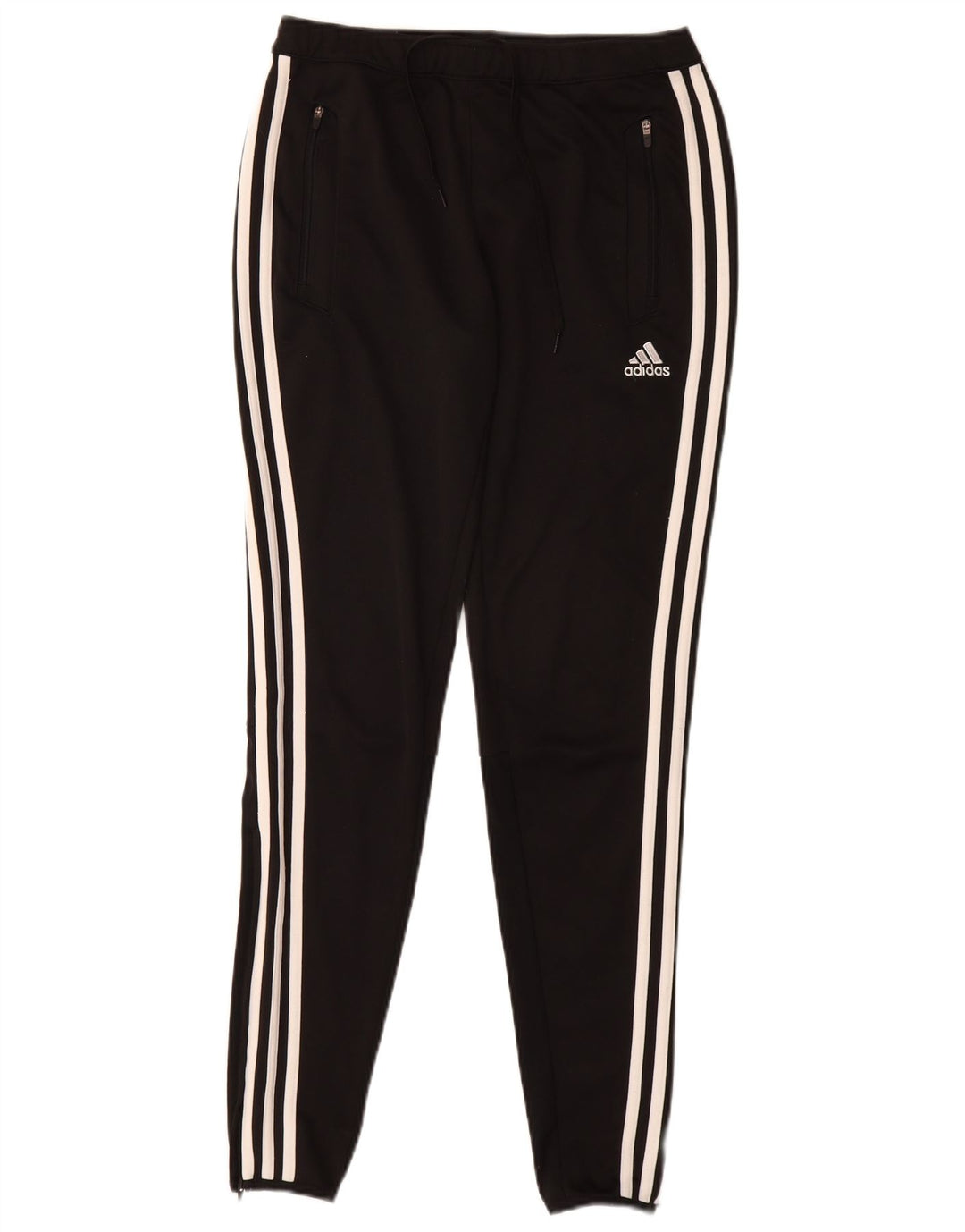 Adidas Mujer Climacool Chándal Pantalones UK 8/10 Pequeño Negro Poliéster