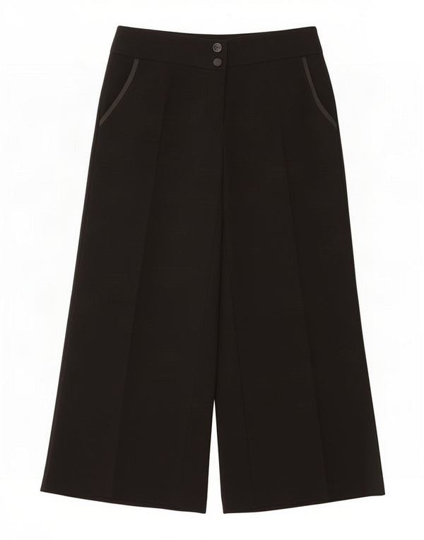 Marks & Spencer Pantalones cortos casuales para mujer UK 40 Large W32 L27 Negro
