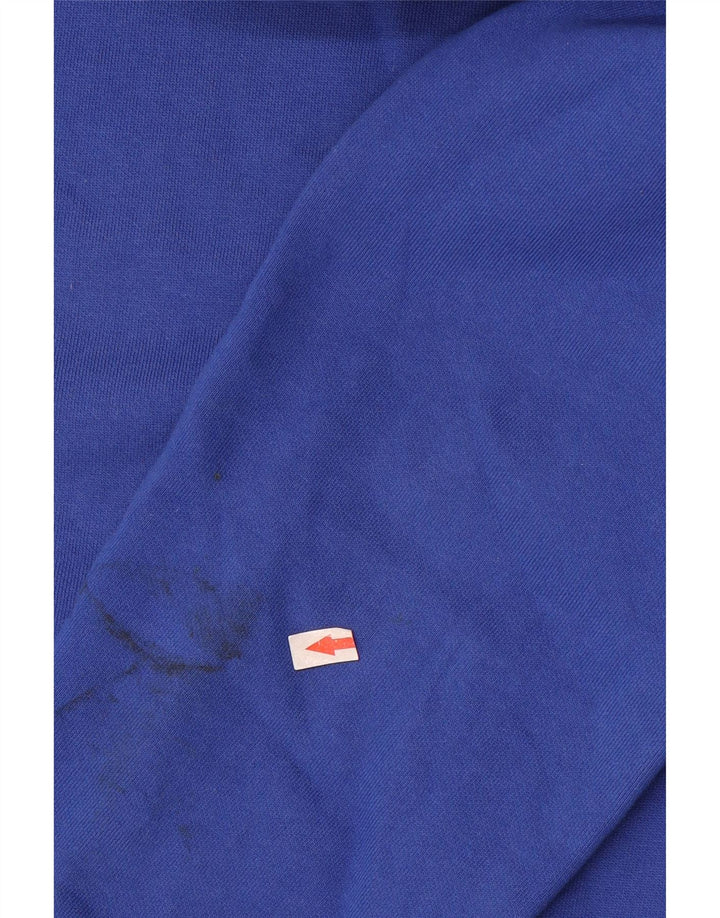 Champion Sudadera Con Capucha Gráfica De Algodón Azul Medio