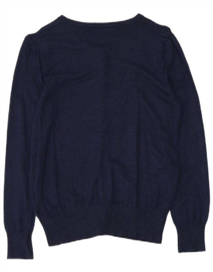 Marks & Spencer - Cárdigan para mujer, talla 40, talla mediana, viscosa, color azul marino