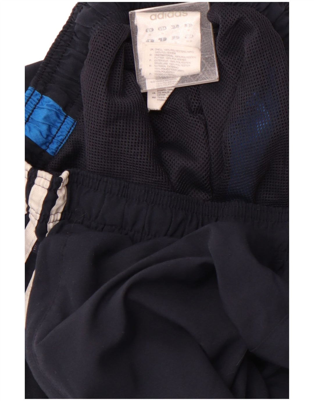 ADIDAS Pantalones de chándal para hombre Joggers Medium Azul marino Colorblock