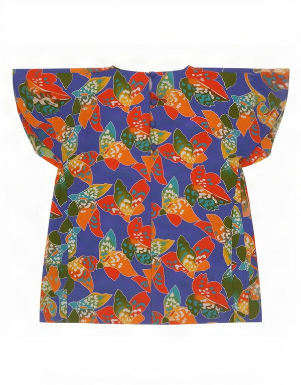 Paul Mausner Blusa para Mujer Top UK 10 Small Multicolor Floral
