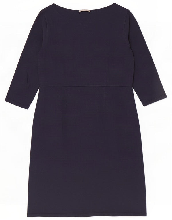 Boden Vestido recto de manga 3/4 para mujer UK 40 Algodón azul marino mediano