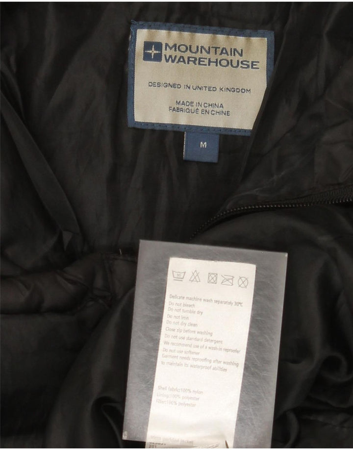Chaqueta acolchada para hombre Mountain Warehouse UK 38 Medium Nylon negro