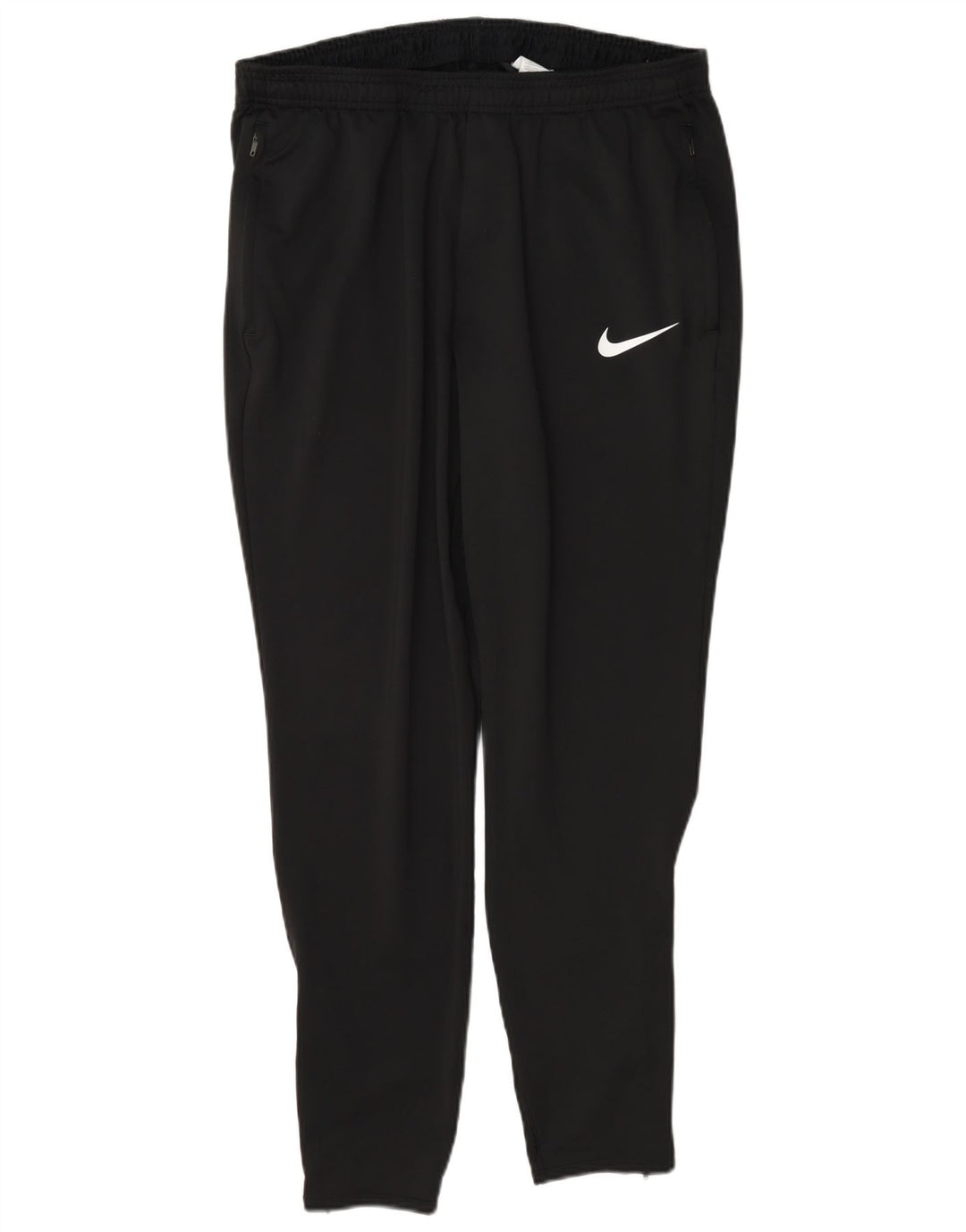 Nike - Pantalones de chándal ajustados Dri Fit para hombre, tamaño grande, color negro, poliéster