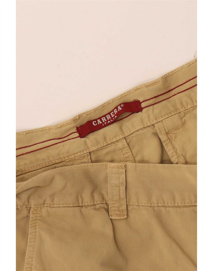 Carrera Pantalones cortos tipo cargo para hombre W34 Large Beige