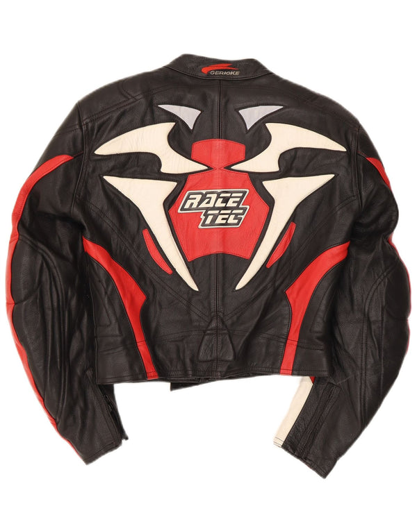 Gericke Mujer UK 8 Small Cuero color block negro