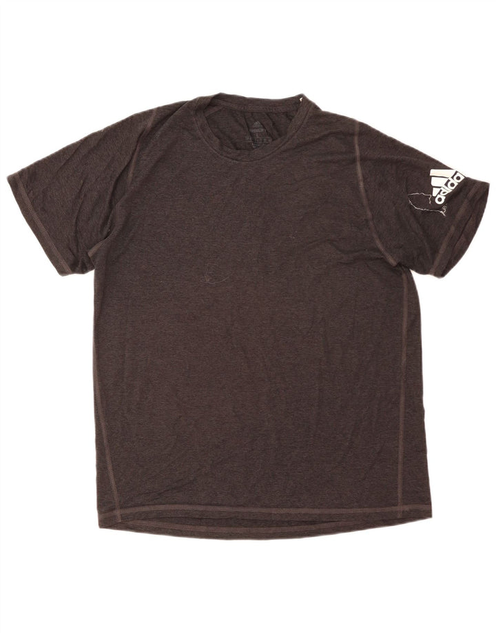 Adidas - Camiseta gráfica Aeroready para hombre, talla grande, color gris