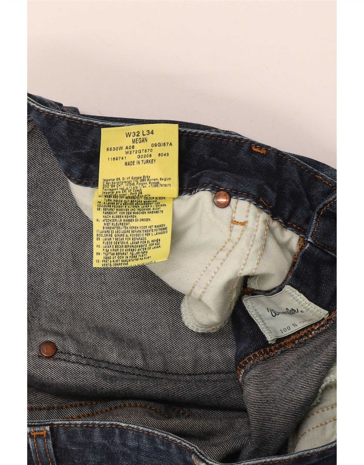 Vaqueros Wrangler Megan Bootcut para mujer W32 L34 Algodón azul marino