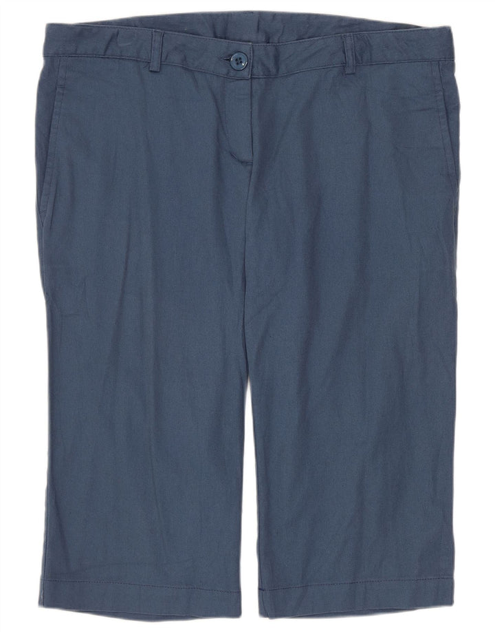 Fila Pantalones Capri para Mujer UK 16 Large W36 L17 Poliamida Azul Marino