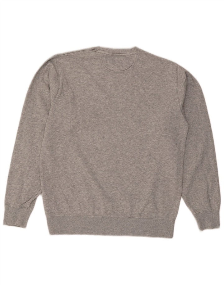 Converse Chuck Taylor - Sudadera para hombre, talla pequeña, algodón moteado gris