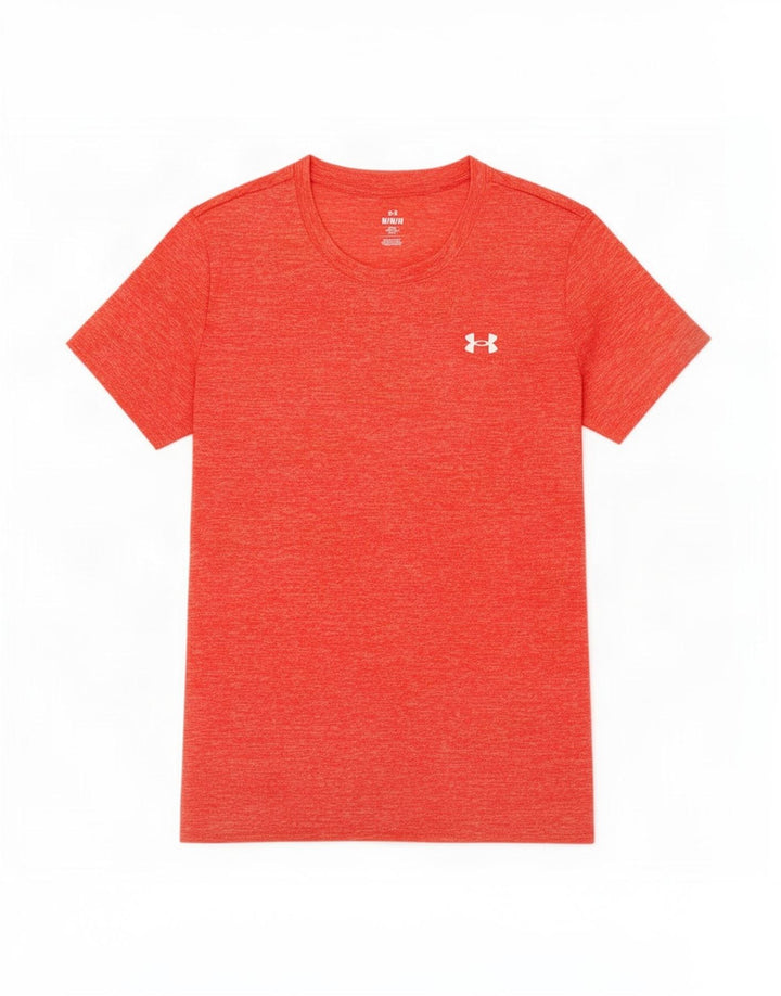 Camiseta Under Armour Hombre Top Medium Naranja Moteado