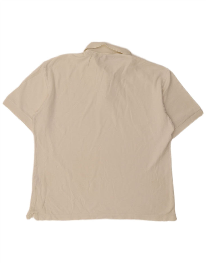 Fila Polo Hombre Blanco Grande