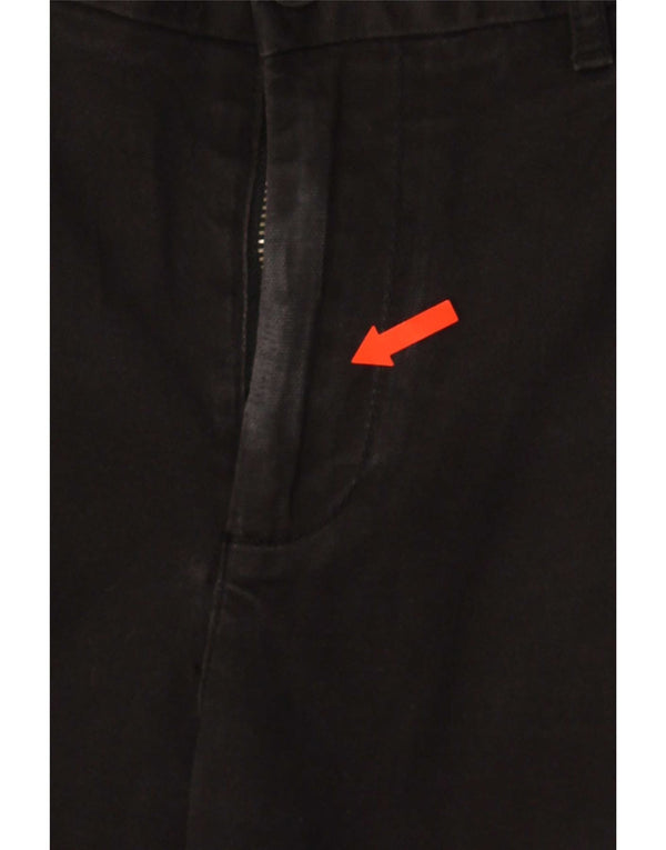 Pantalones chinos ajustados Penguin para hombre W32 L32 Algodón negro