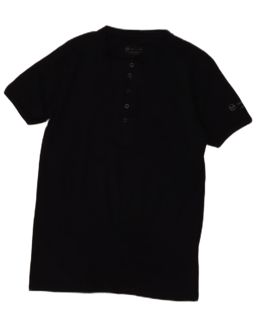 SERGIO TACCHINI Camiseta Hombre Top Small Negro Algodón