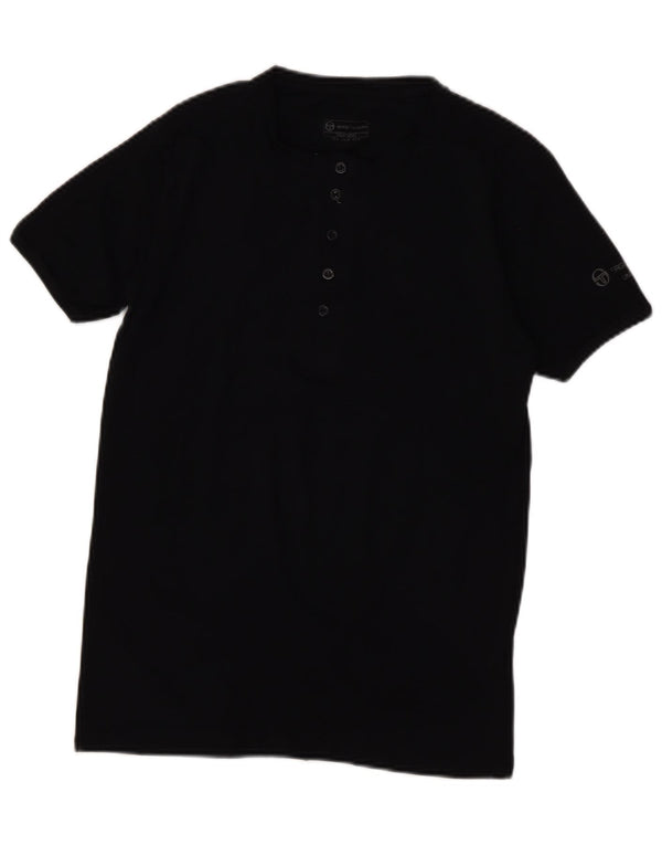 SERGIO TACCHINI Camiseta Hombre Top Small Negro Algodón