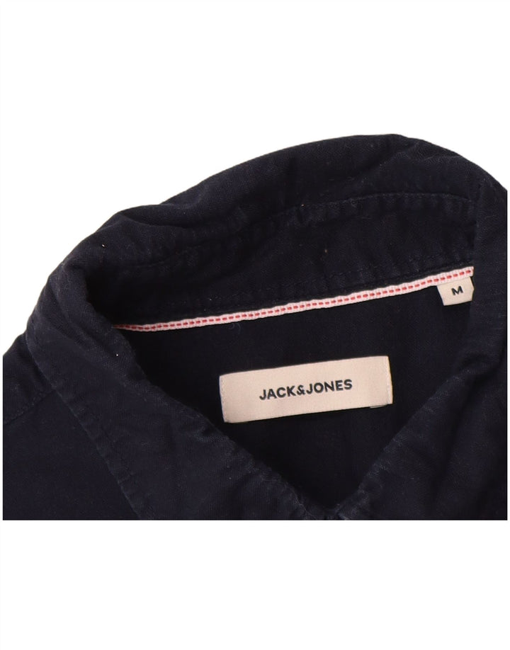 Camisa Jack & Jones Hombre Medium Azul Marino Algodón