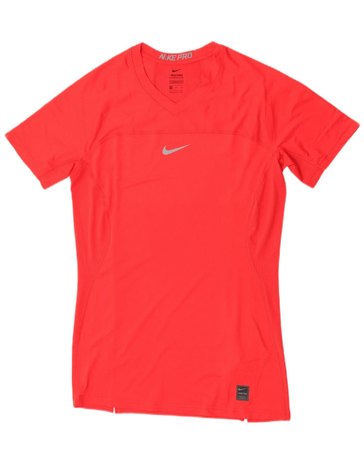 Nike Camiseta de compresión para mujer Top UK 20 2XL Rojo Poliéster