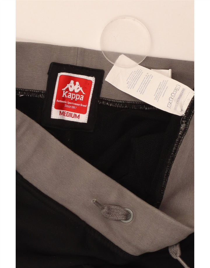 Kappa Pantalones de Chándal para Mujer Joggers UK 44 Mediano Negro Algodón