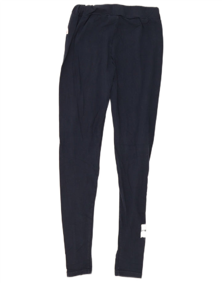 Ellesse Leggings para mujer UK 10 Small Azul marino Algodón