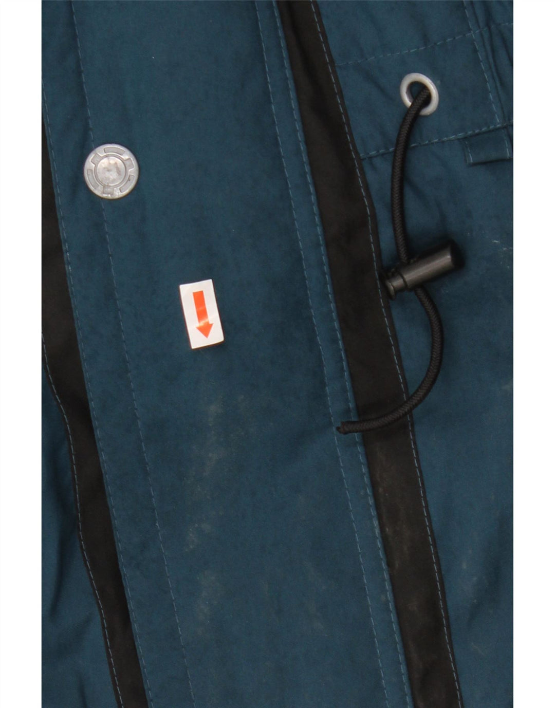 C&A Chaqueta cortavientos con cremallera para hombre UK 44 2XL Azul Colorblock Poliéster Invierno