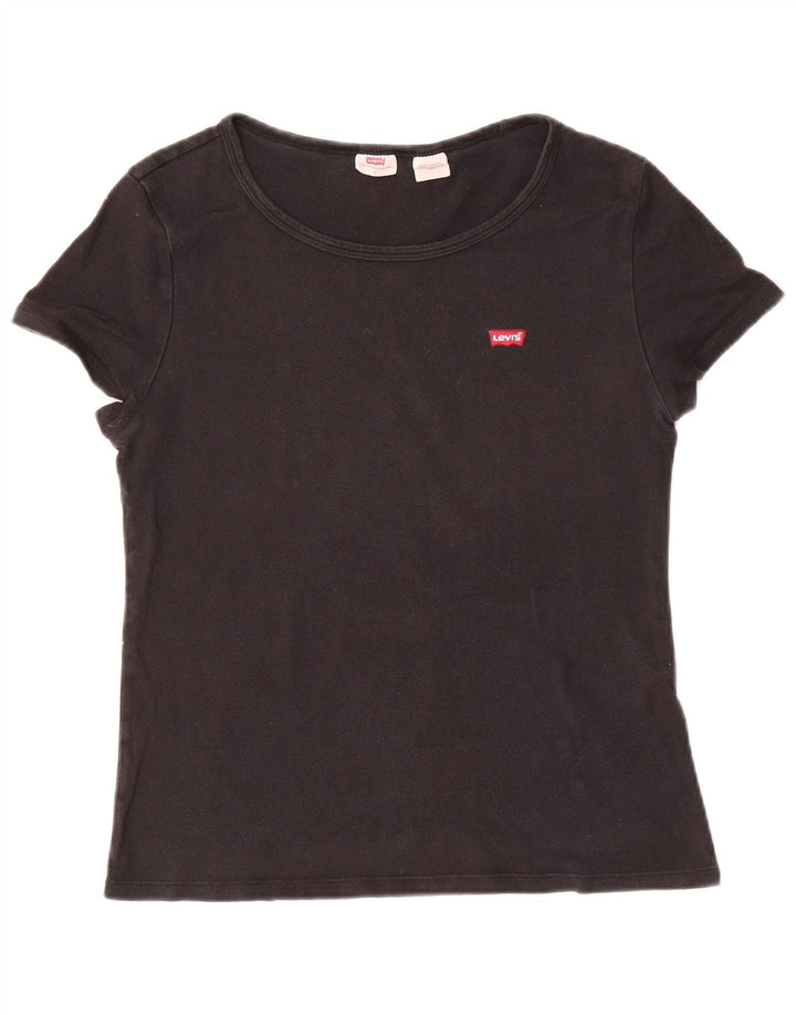 LEVI'S Camiseta para mujer Top UK 44 Large Black