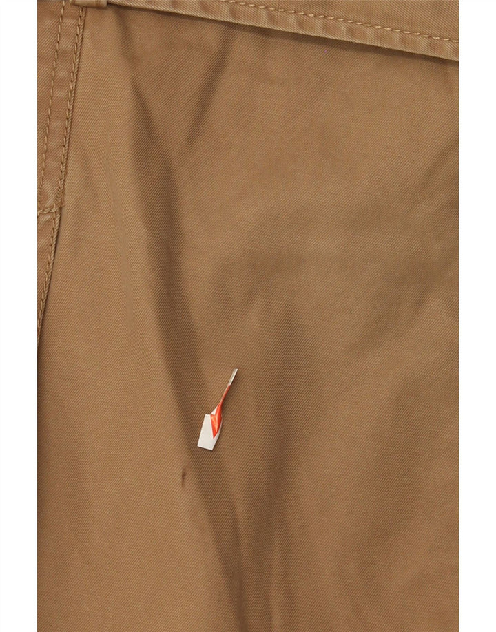 Zara Chaqueta militar para hombre UK 40 Large Marrón Poliéster