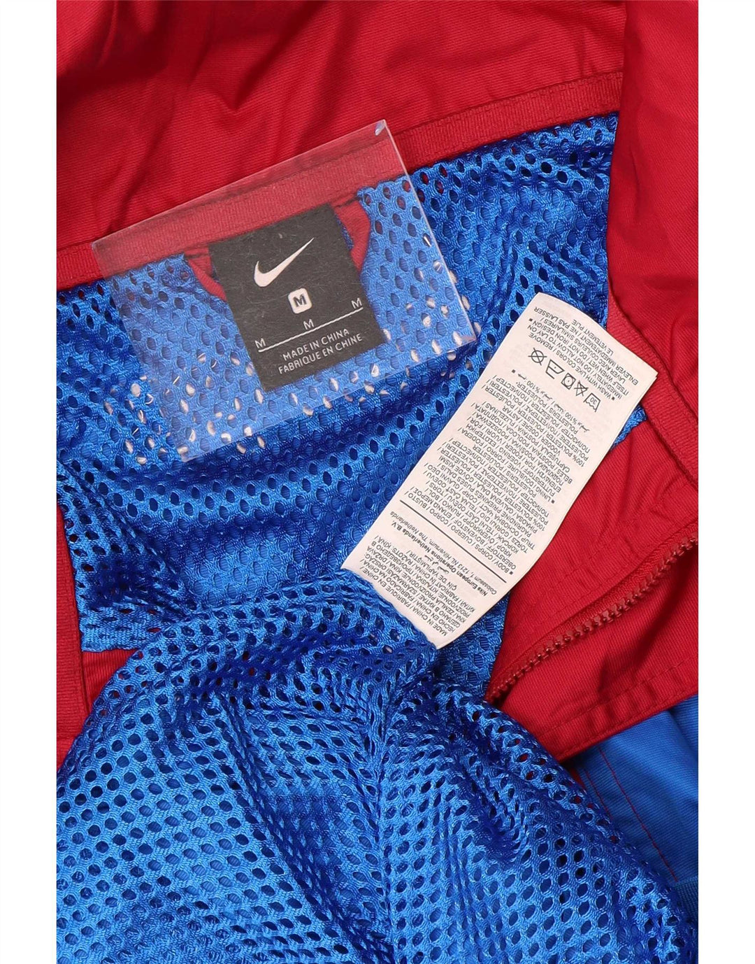 Nike Barcelona Graphic Chándal Top Chaqueta Azul Medio Color Block