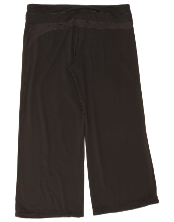 Adidas Mujer Climacool Chándal Pantalones UK 40 Grande Poliéster Negro
