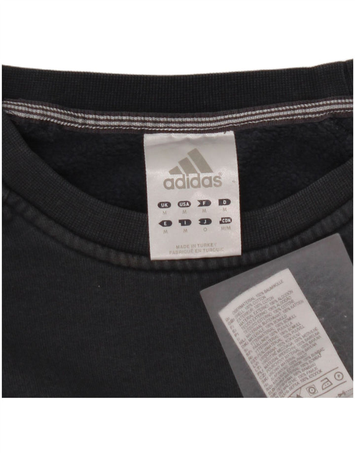 ADIDAS Hombre Sudadera Jumper Mediano Negro