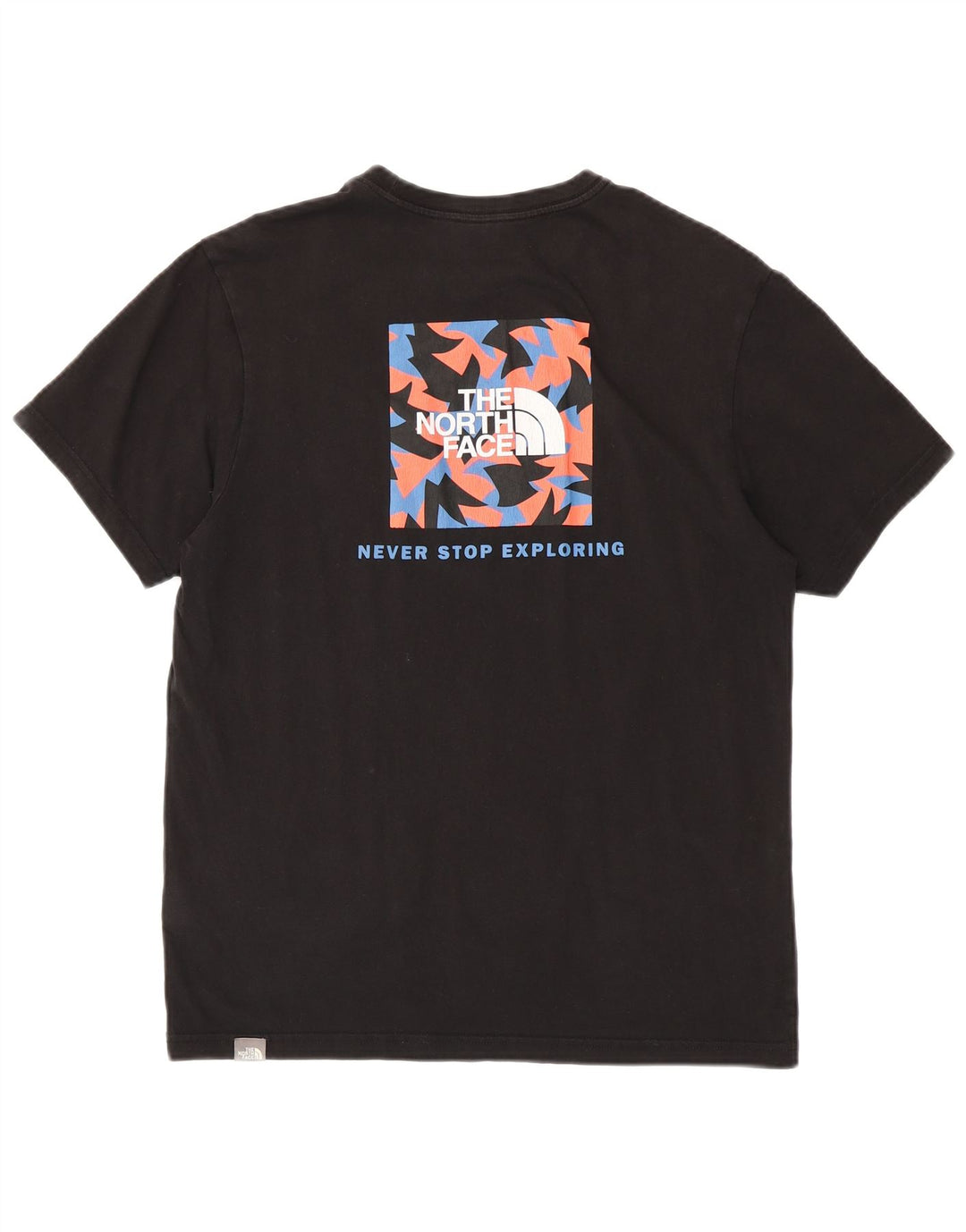 The North Face Camiseta gráfica para hombre Top Medium Black Cotton