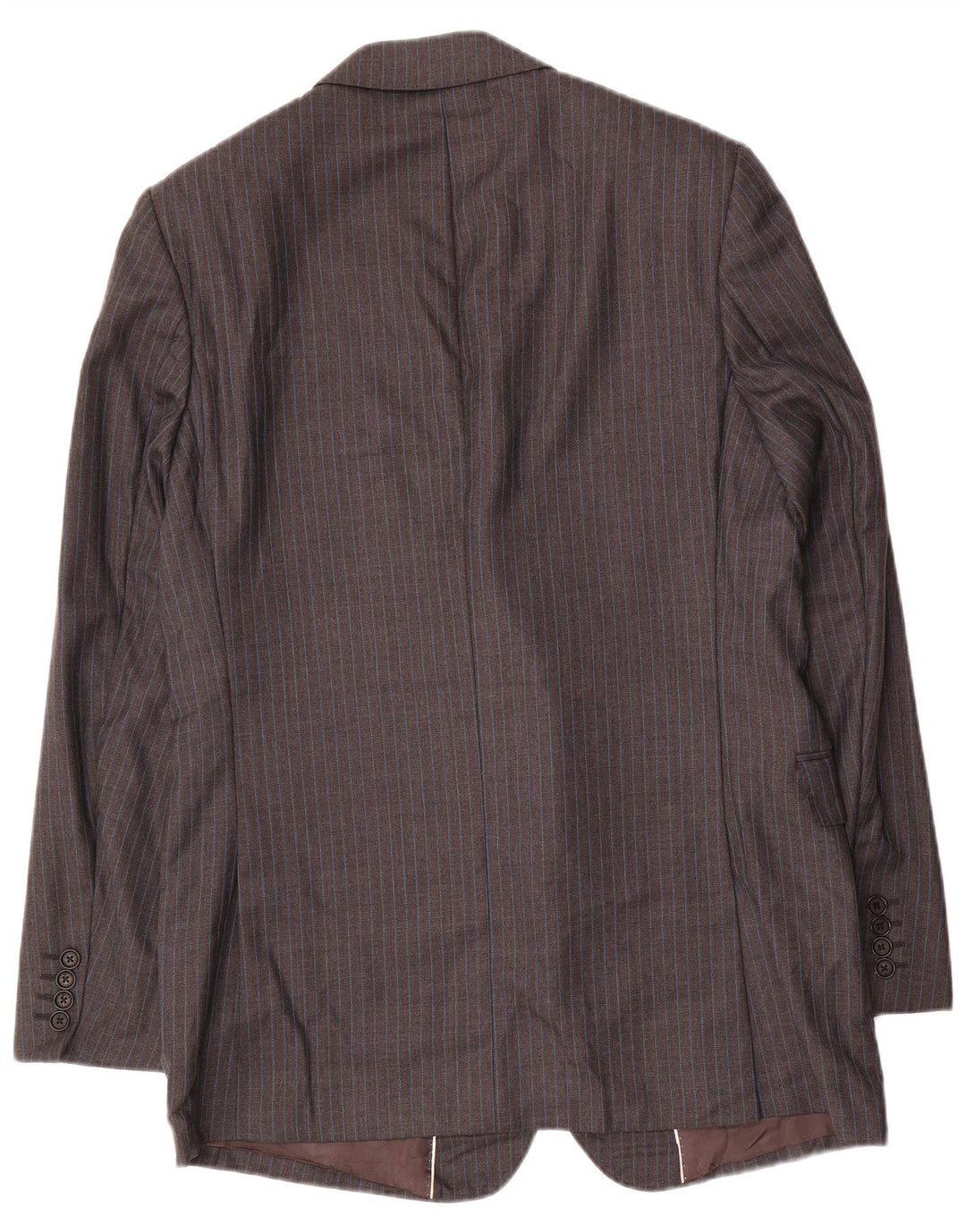 Jaeger Traje de 2 piezas con 2 botones para hombre UK 42 XL W36 L34 Gris Pinstripe Classic