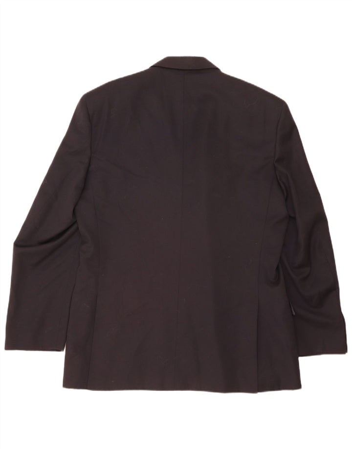Paul & Shark Chaqueta tipo blazer con 2 botones para hombre IT 54 2XL Azul marino Lana nueva
