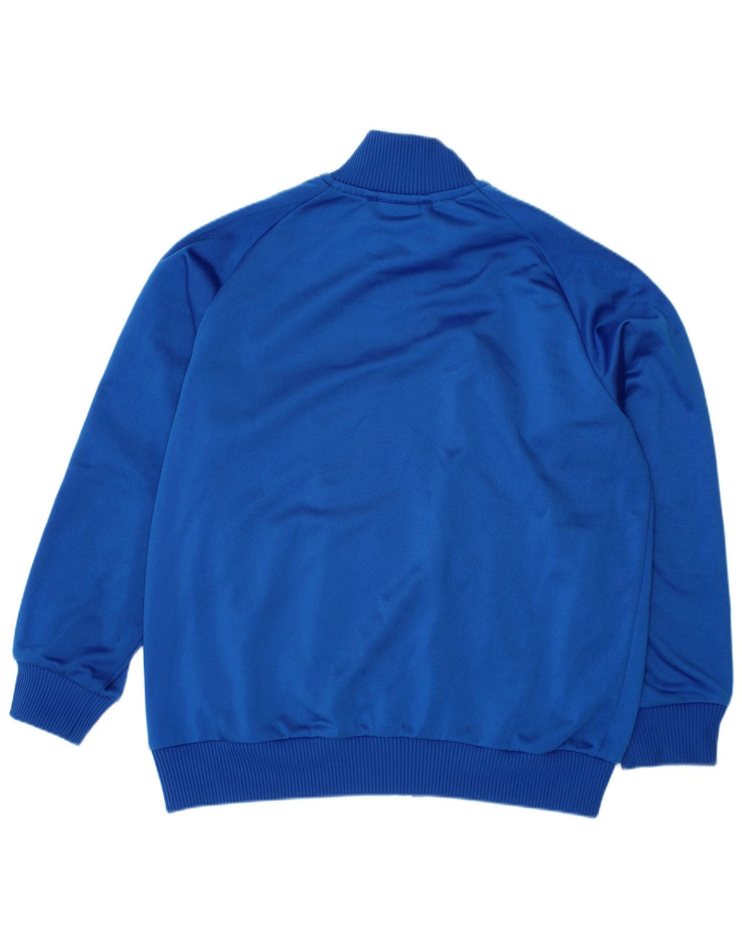 Adidas - Chaqueta de chándal para niño, 7-8 años, color azul, poliéster