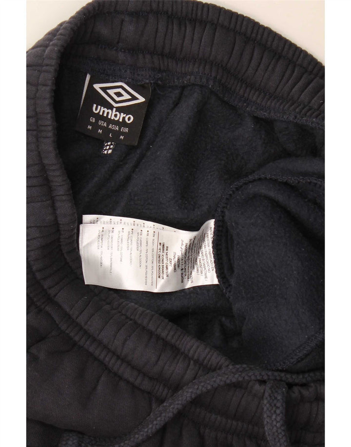 Pantalones Cortos Deportivos Umbro Hombre Azul Marino Medio Algodón