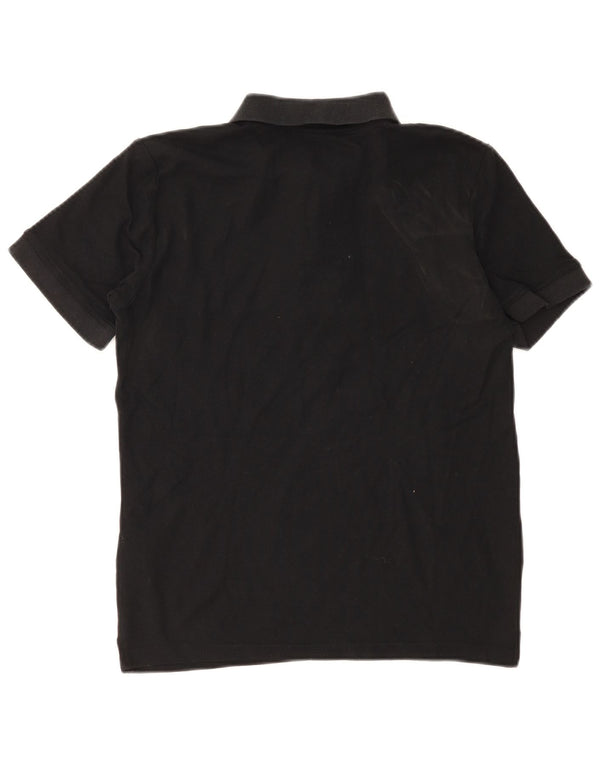 Polo Umbro Hombre Pequeño Algodón Negro