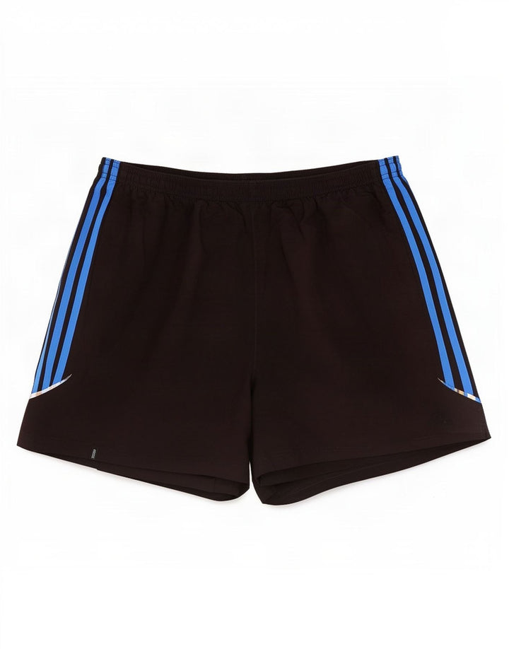 Adidas - Pantalones cortos deportivos para hombre, color negro medio, poliéster