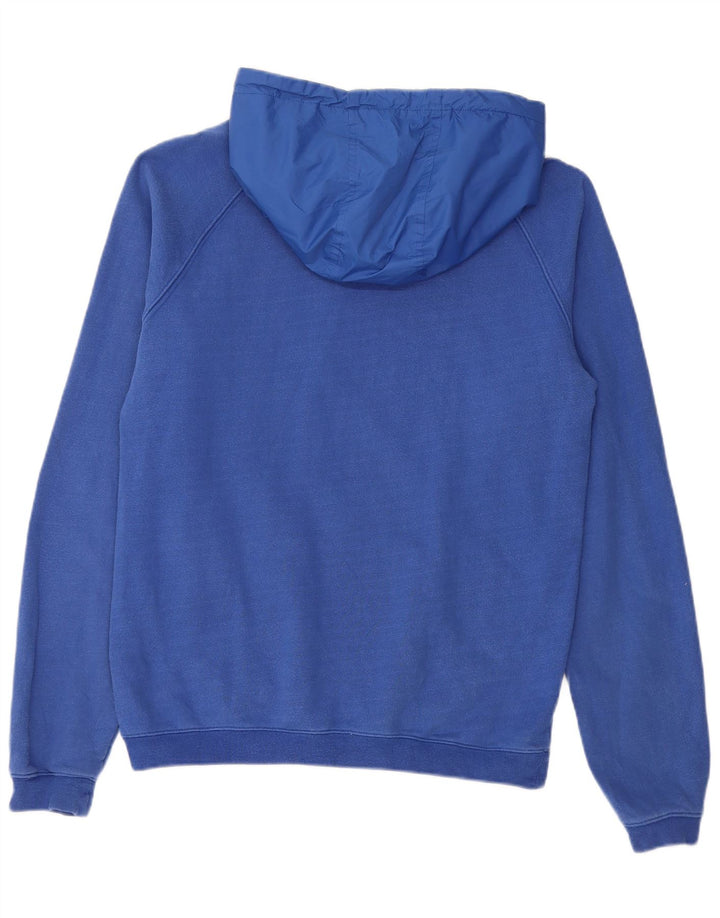 K-Way Jersey con capucha para mujer UK 44 Algodón azul medio