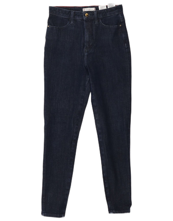 Tommy Hilfiger Jeans Ajustados Sculpt para Mujer W27 L26 Algodón Azul Marino
